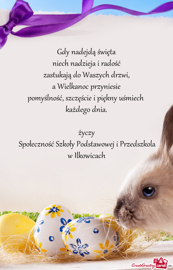 Gdy nadejdą święta  niech nadzieja i radość  zastukają do Waszych drzwi,