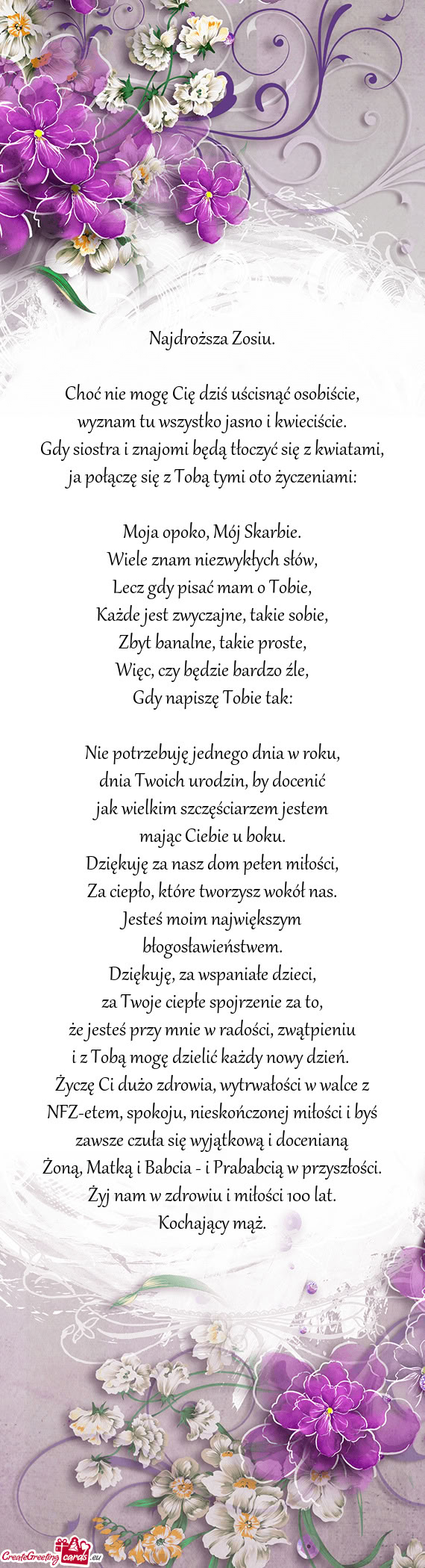 Gdy siostra i znajomi będą tłoczyć się z kwiatami