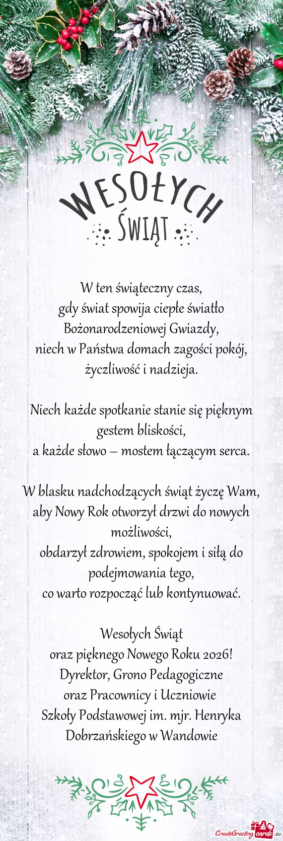 Gdy świat spowija ciepłe światło Bożonarodzeniowej Gwiazdy