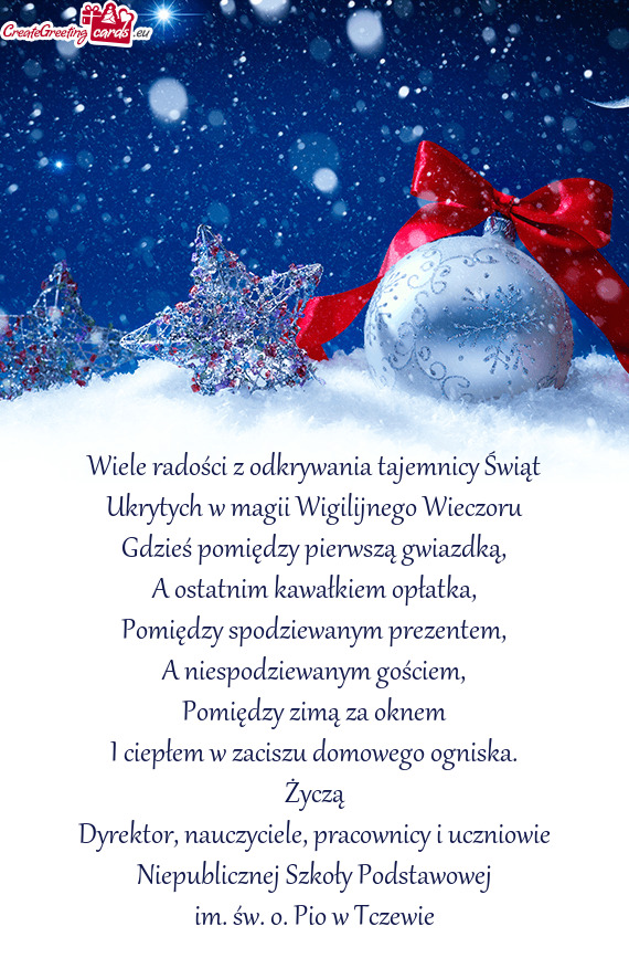 Gdzieś pomiędzy pierwszą gwiazdką