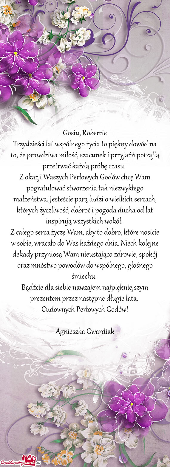 Gosiu, Robercie