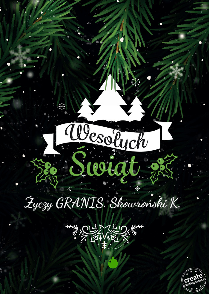 GRANIS. Skowroński K.