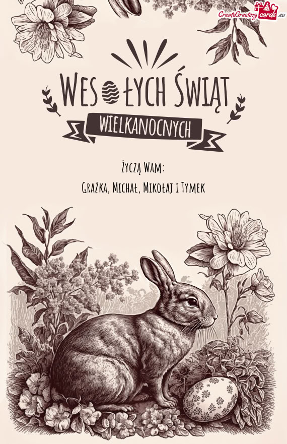 Grażka, Michał, Mikołaj i Tymek