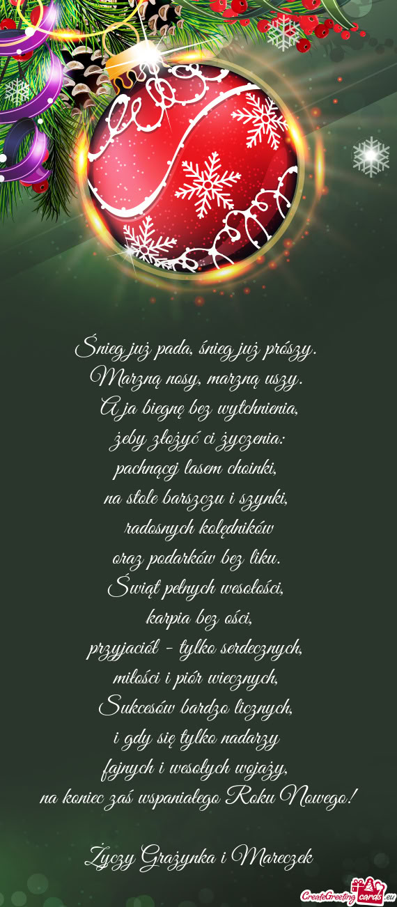 Grażynka i Mareczek