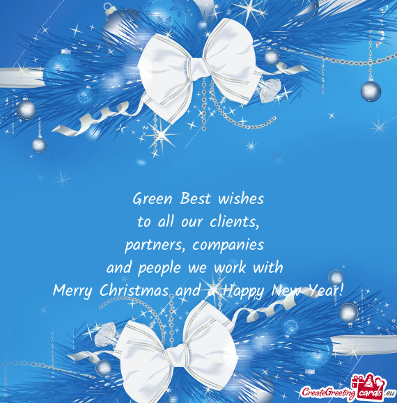 Green Best wishes