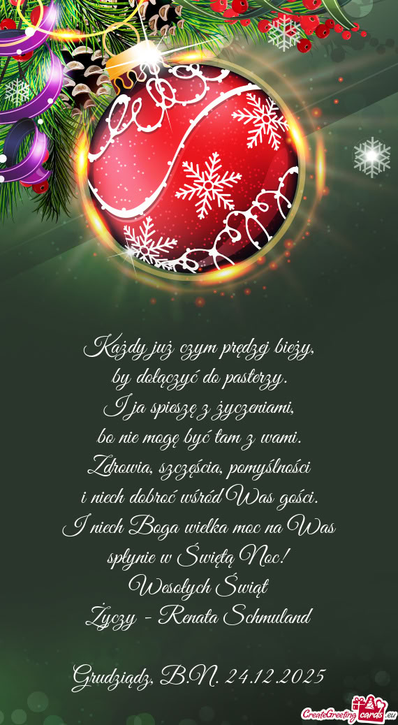 Grudziądz, B.N. 24.12.2025