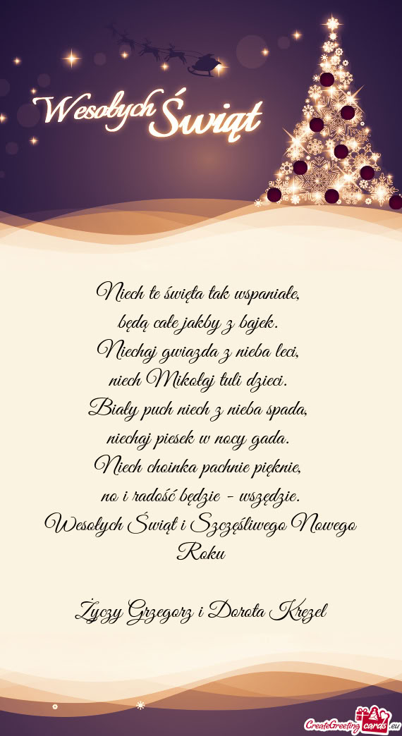 Grzegorz i Dorota Kręzel