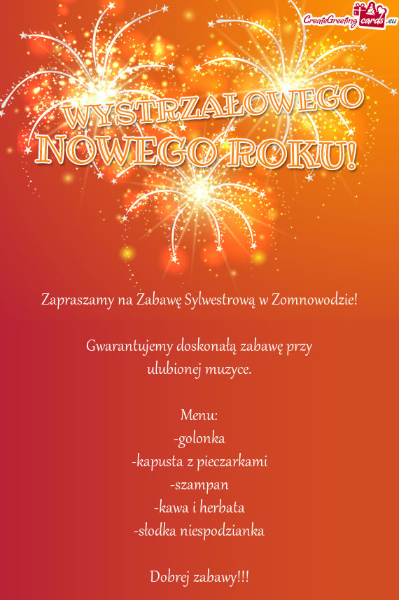 Gwarantujemy doskonałą zabawę przy