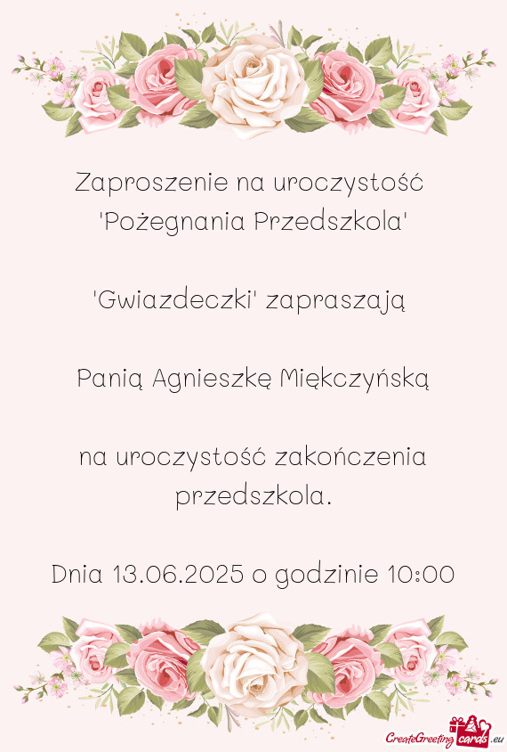 "Gwiazdeczki" zapraszają