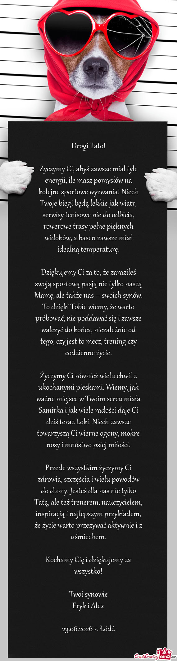 H Twoje biegi będą lekkie jak wiatr, serwisy tenisowe nie do odbicia, rowerowe trasy pełne piękn