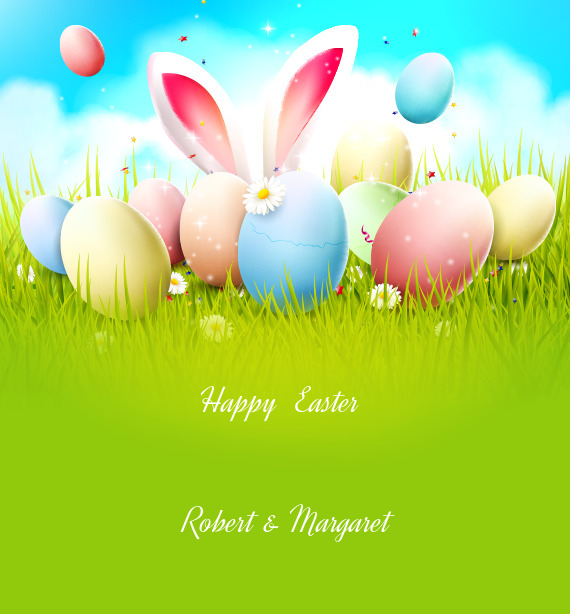 Happy Easter 
 
 
 Robert & Margaret