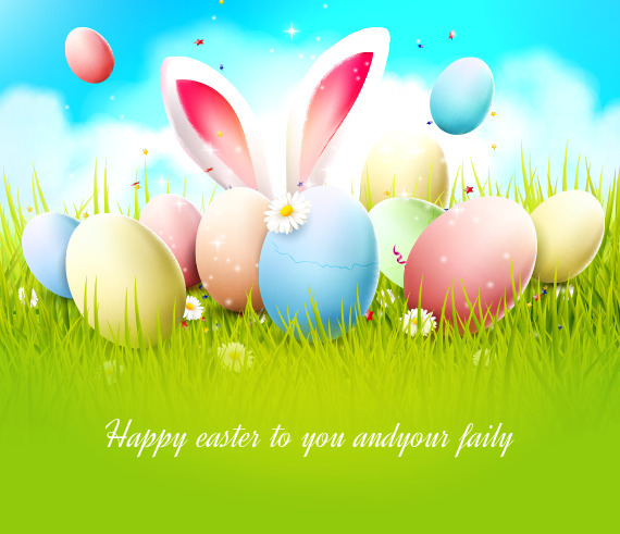Happy easter to you andyour faily