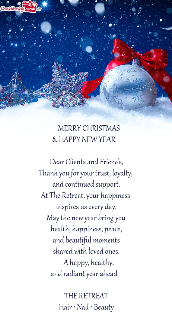 & HAPPY NEW YEAR ✨