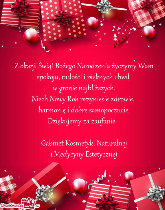 Harmonię i dobre samopoczucie