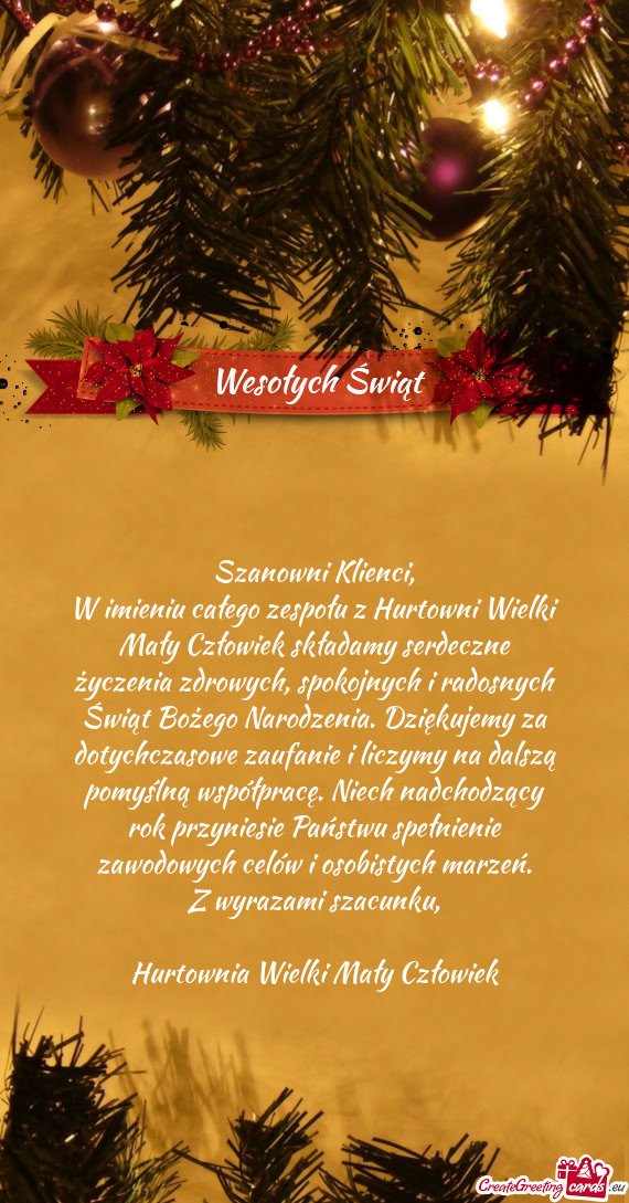 Hurtownia Wielki Mały Człowiek