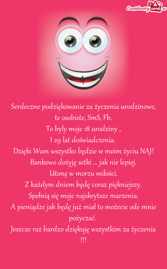 I 29 lat doświadczenia