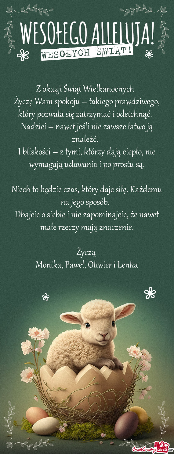 I bliskości – z tymi, którzy dają ciepło, nie wymagają udawania i po prostu są