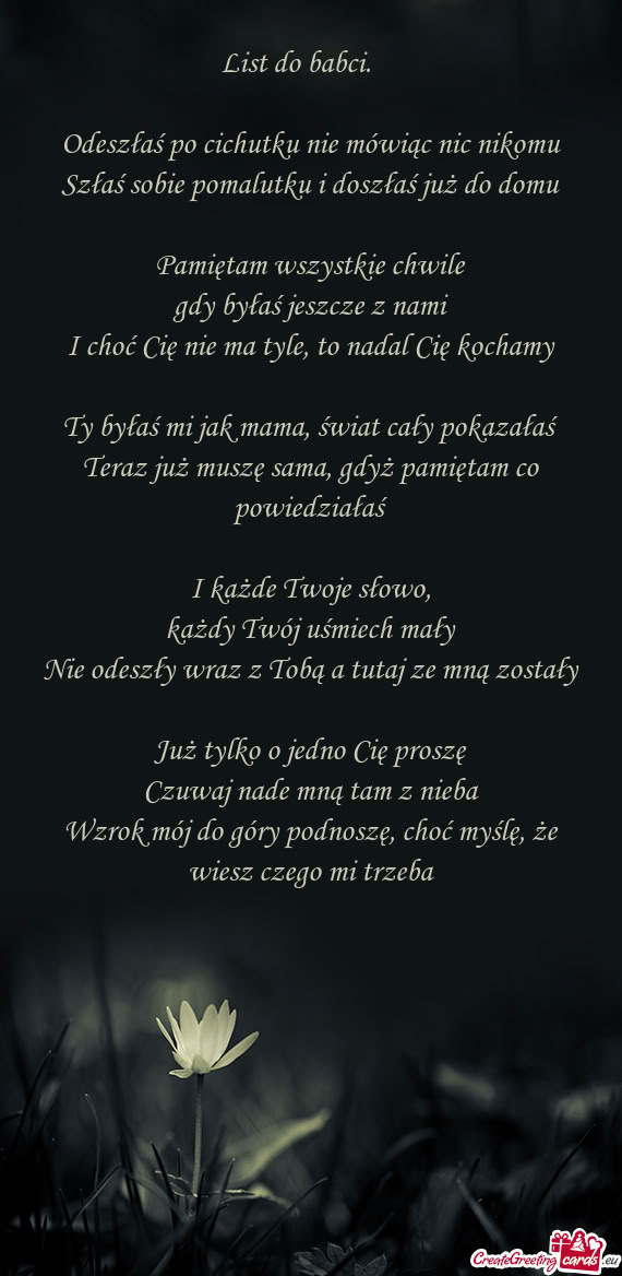 I choć Cię nie ma tyle, to nadal Cię kochamy