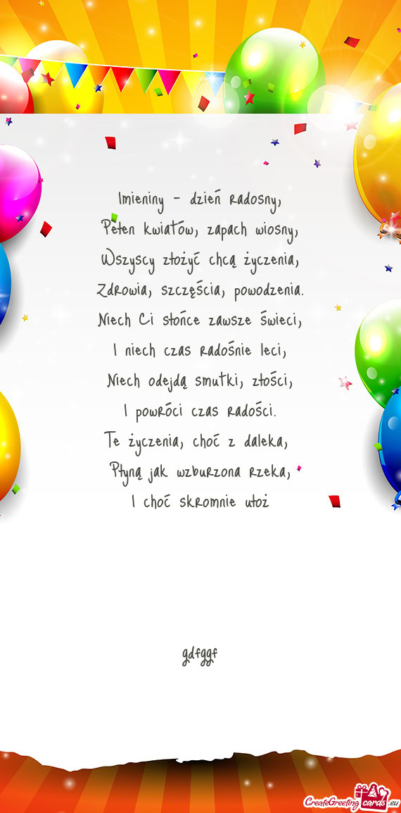 I choć skromnie ułoż