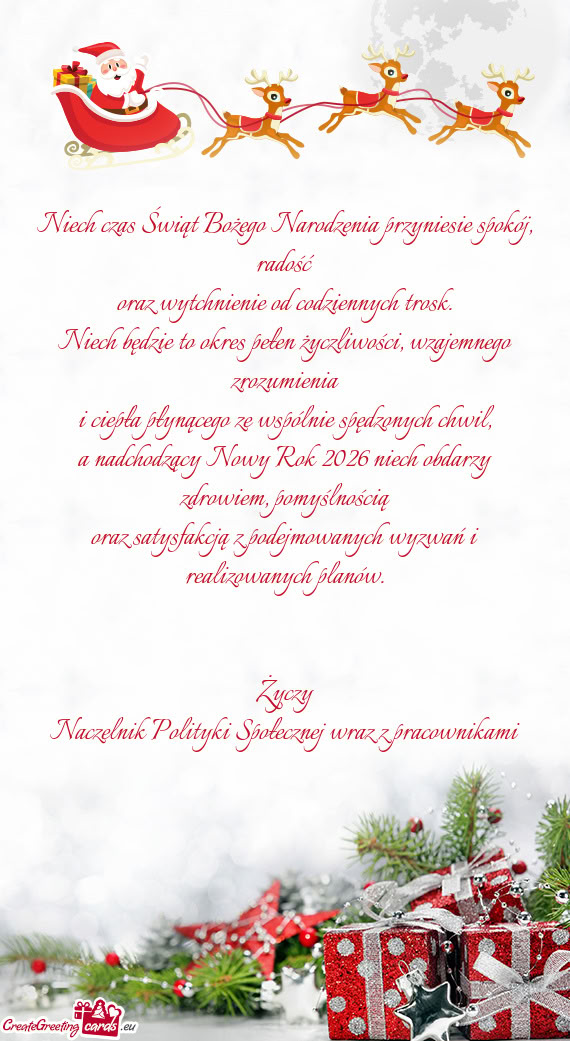 I ciepła płynącego ze wspólnie spędzonych chwil