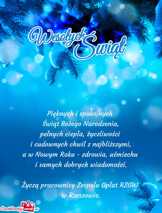 I cudownych chwil z najbliższymi