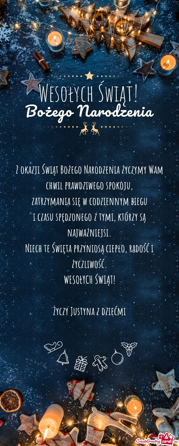 I czasu spędzonego z tymi, którzy są najważniejsi