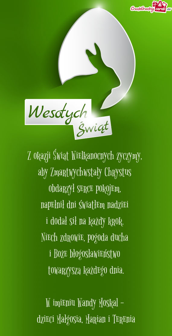 I dodał sił na każdy krok