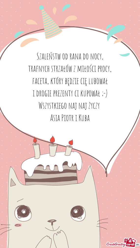 I drogie prezenty ci kupował ;-)