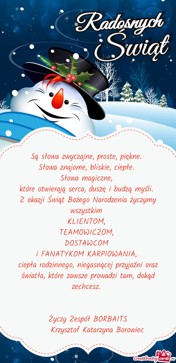 I FANATYKOM KARPIOWANIA