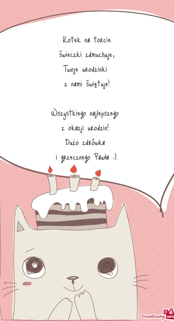 I grzecznego Pawła :)