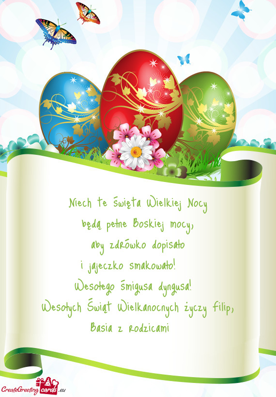 I jajeczko smakowało!🐰🐣