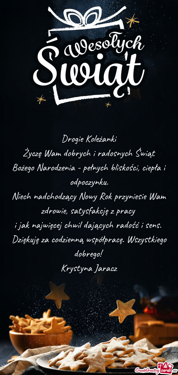 I jak najwięcej chwil dających radość i sens