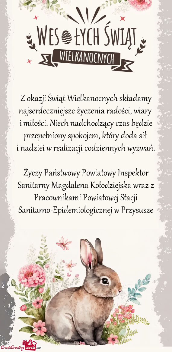 I miłości. Niech nadchodzący czas będzie przepełniony spokojem, który doda sił