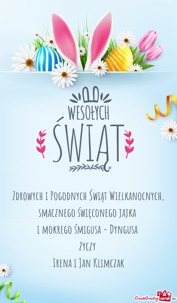 I mokrego śmigusa - Dyngusa