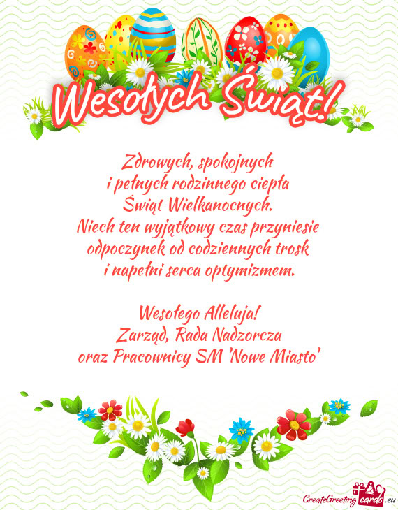 I napełni serca optymizmem