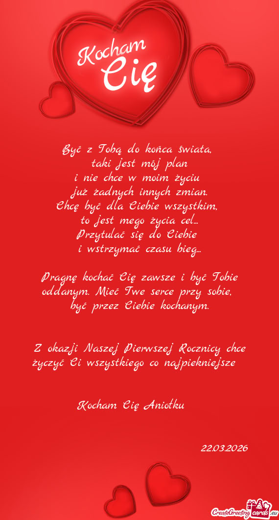 I nie chce w moim życiu