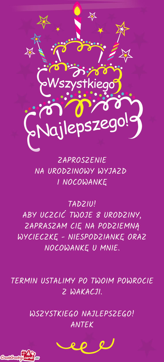 I NOCOWANKĘ