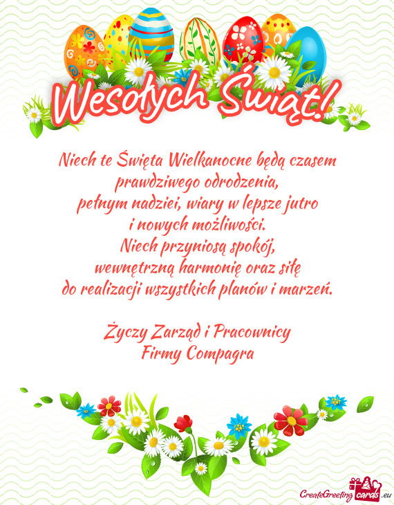 I nowych możliwości