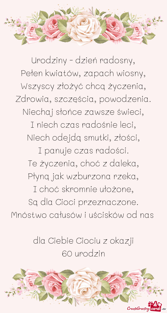 I panuje czas radości