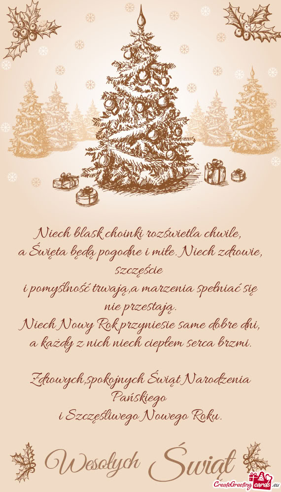 I pomyślność trwają,a marzenia spełniać się nie przestają