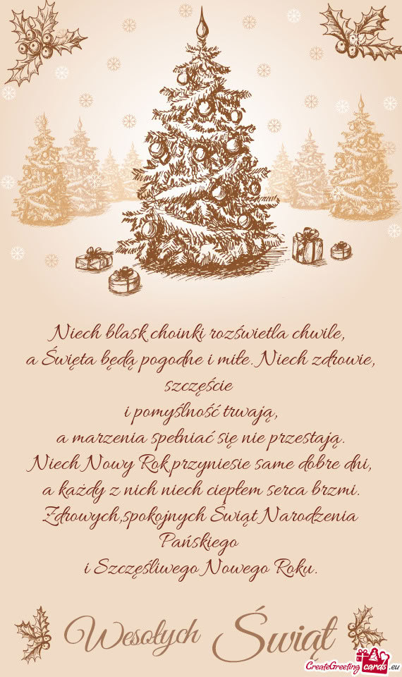 I pomyślność trwają