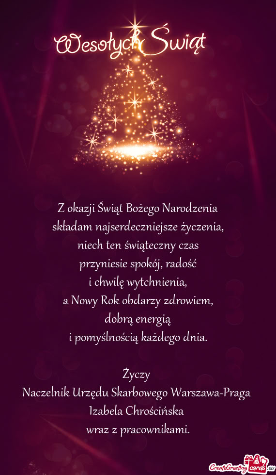 I pomyślnością każdego dnia