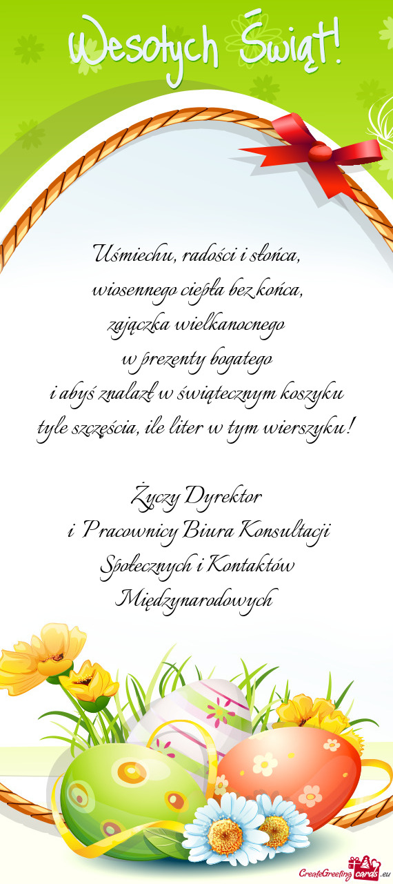 I Pracownicy Biura Konsultacji Społecznych i Kontaktów Międzynarodowych