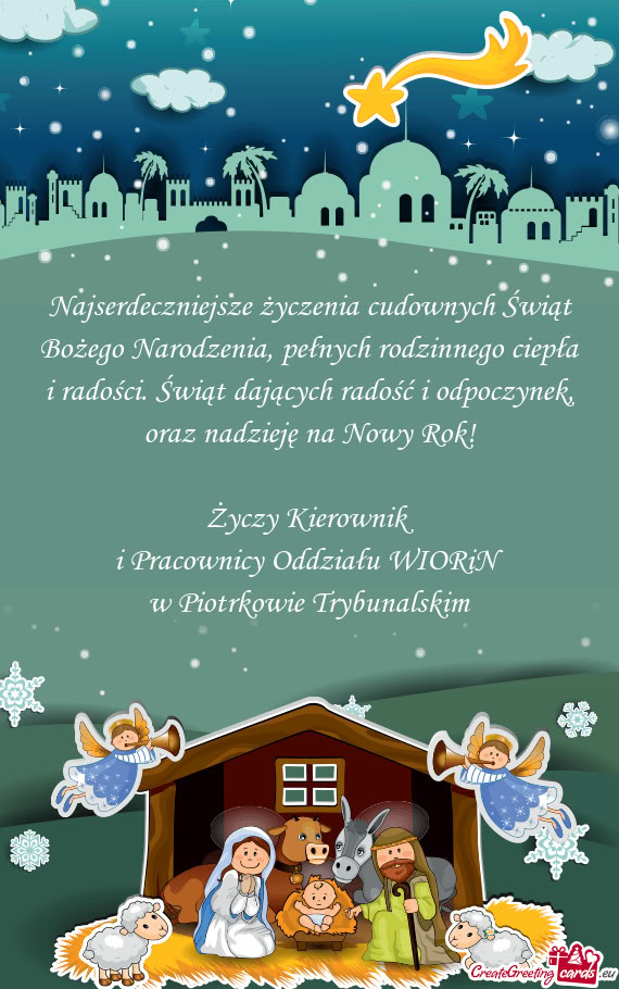 I Pracownicy Oddziału WIORiN