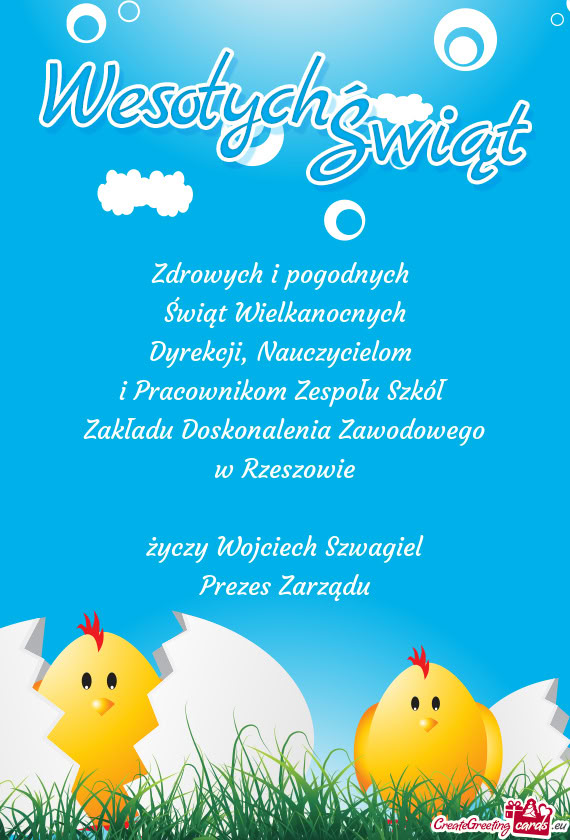 I Pracownikom Zespołu Szkół