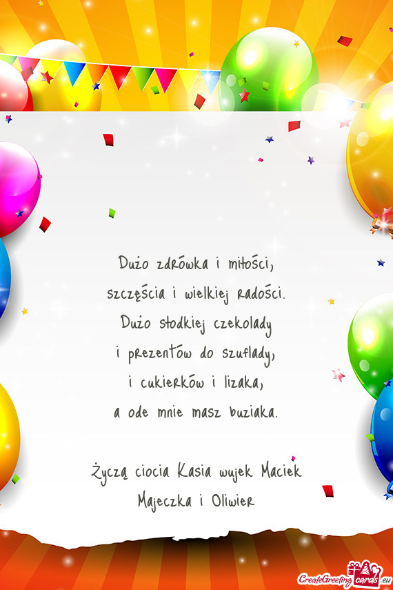 I prezentów do szuflady