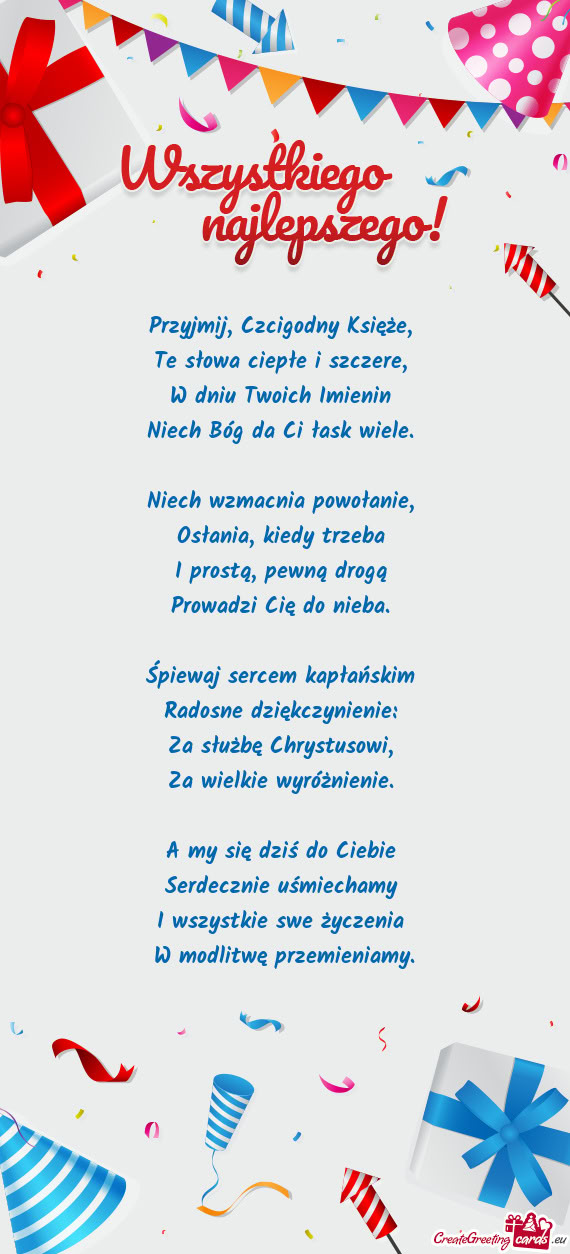 I prostą, pewną drogą