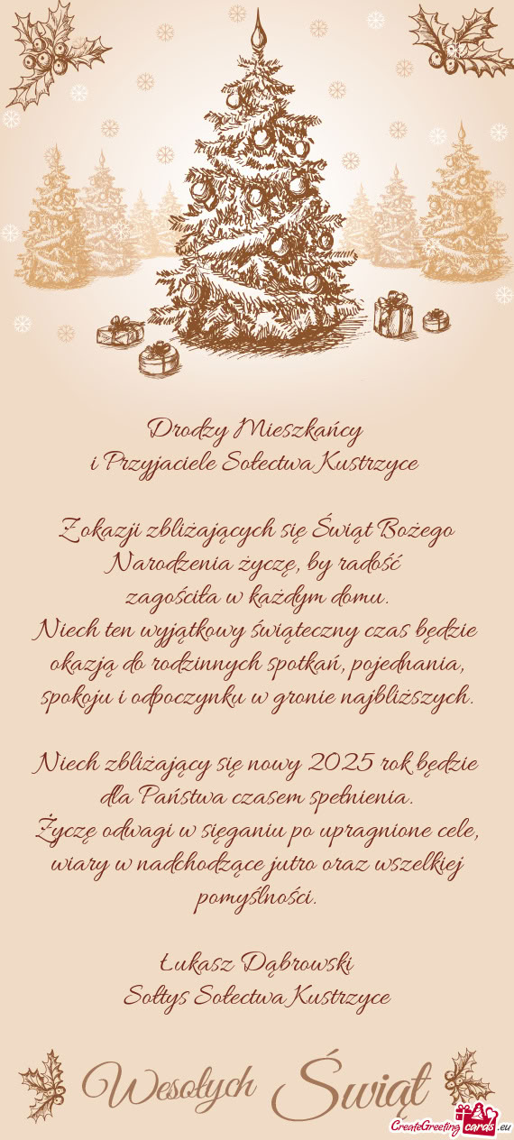 I Przyjaciele Sołectwa Kustrzyce