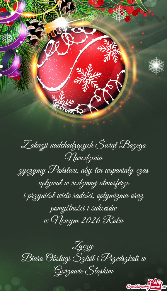 I przyniósł wiele radości, optymizmu oraz pomyślności i sukcesów