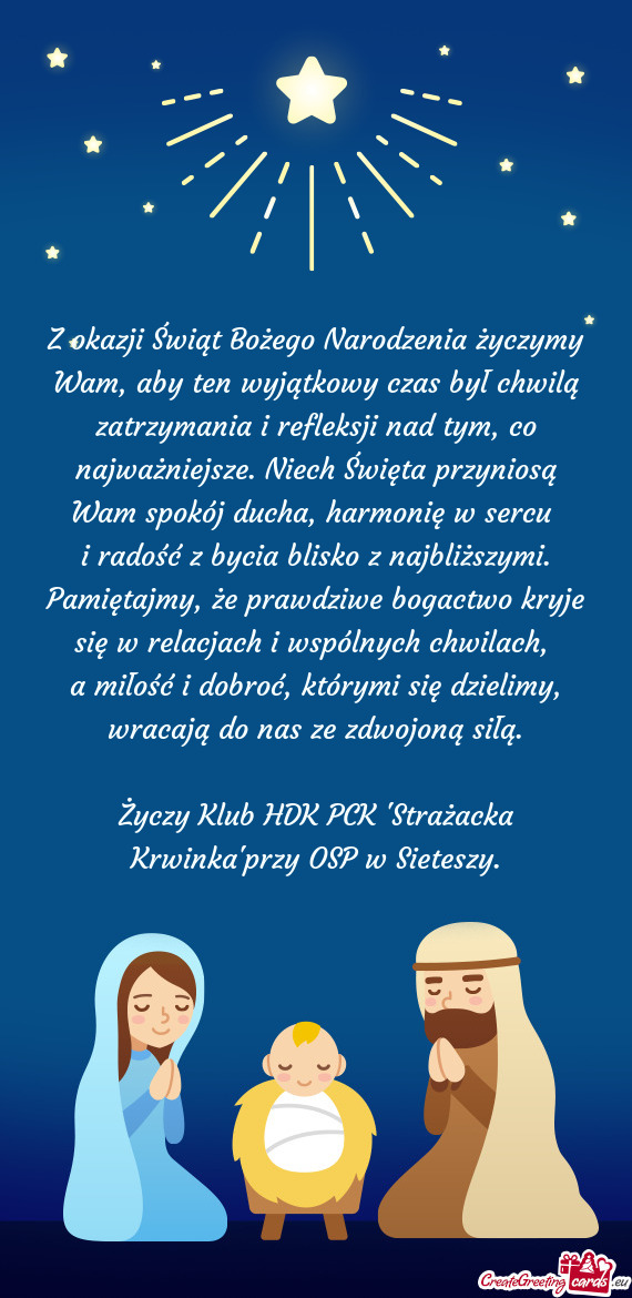 I radość z bycia blisko z najbliższymi. Pamiętajmy, że prawdziwe bogactwo kryje się w relacjac